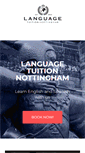Mobile Screenshot of languagetuitionnottingham.co.uk